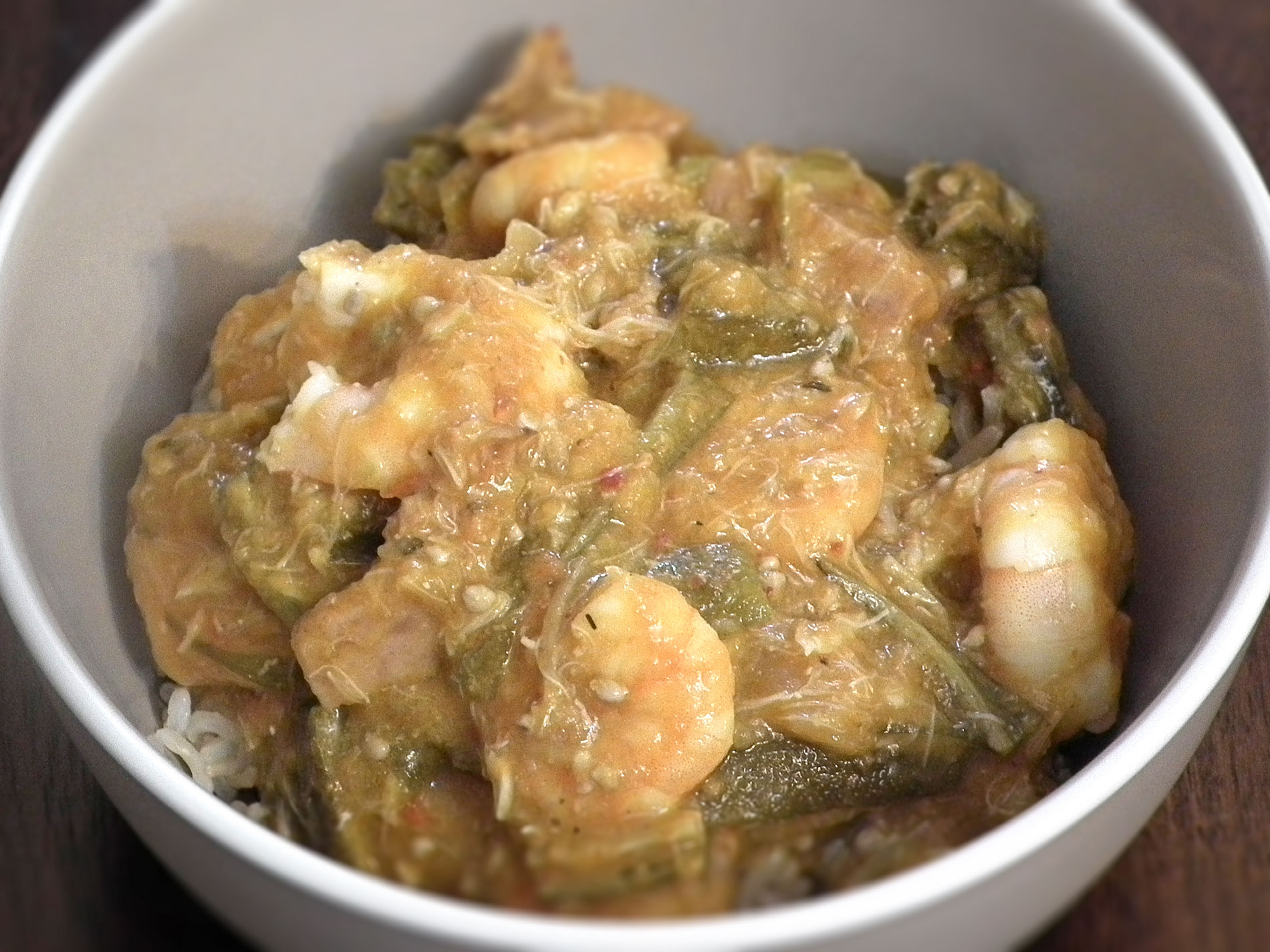 Gumbo and rice