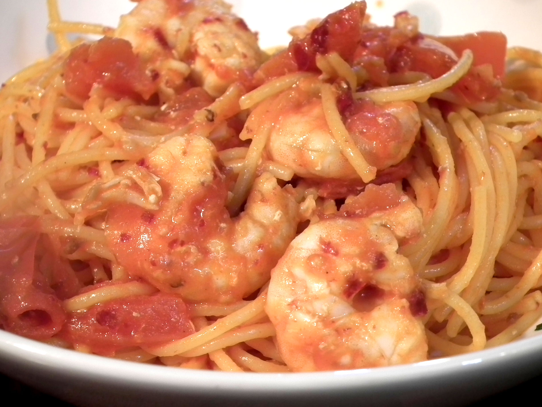 Nudja Prawn Spaghetti