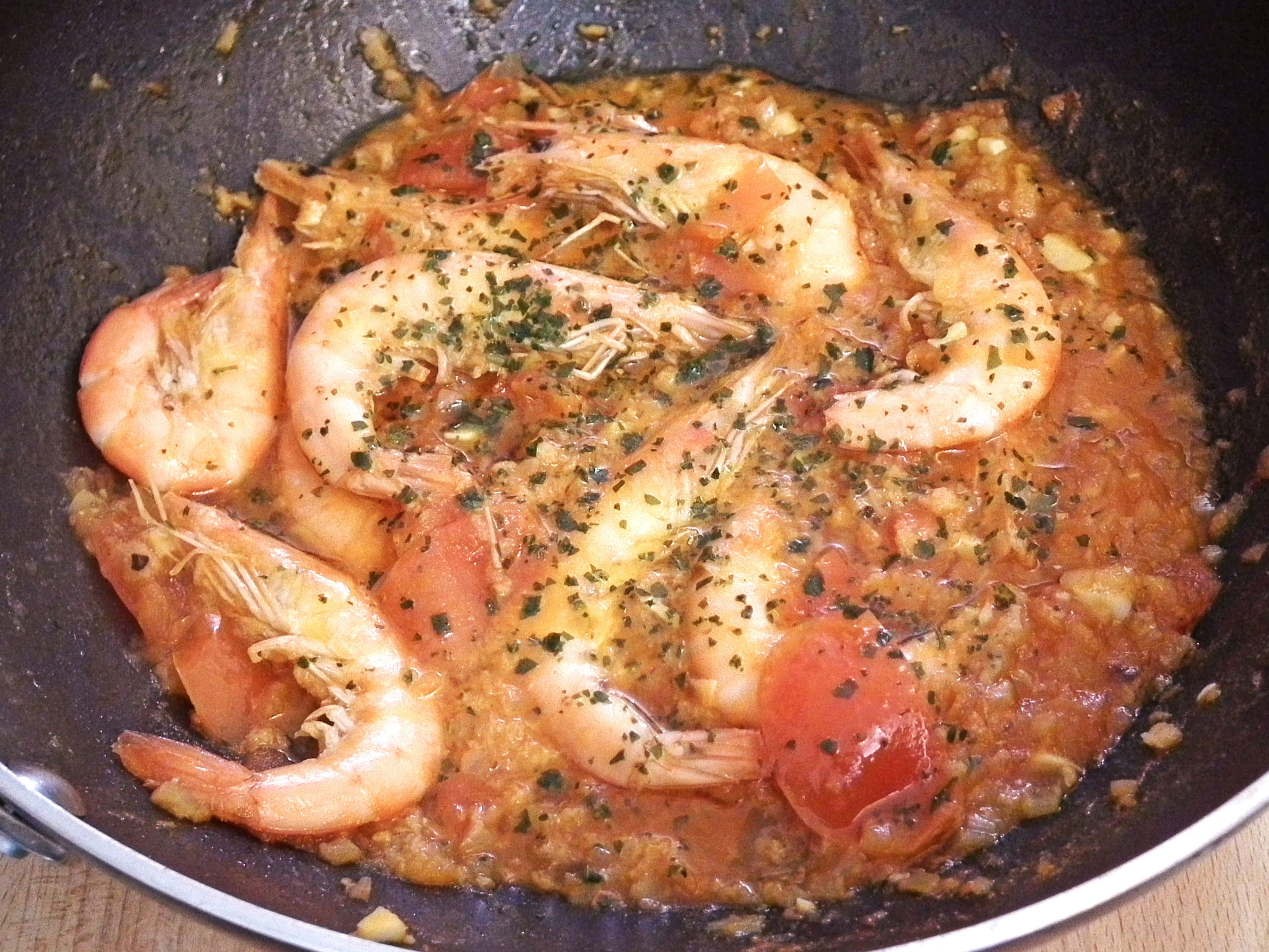 Prawns alla Busara