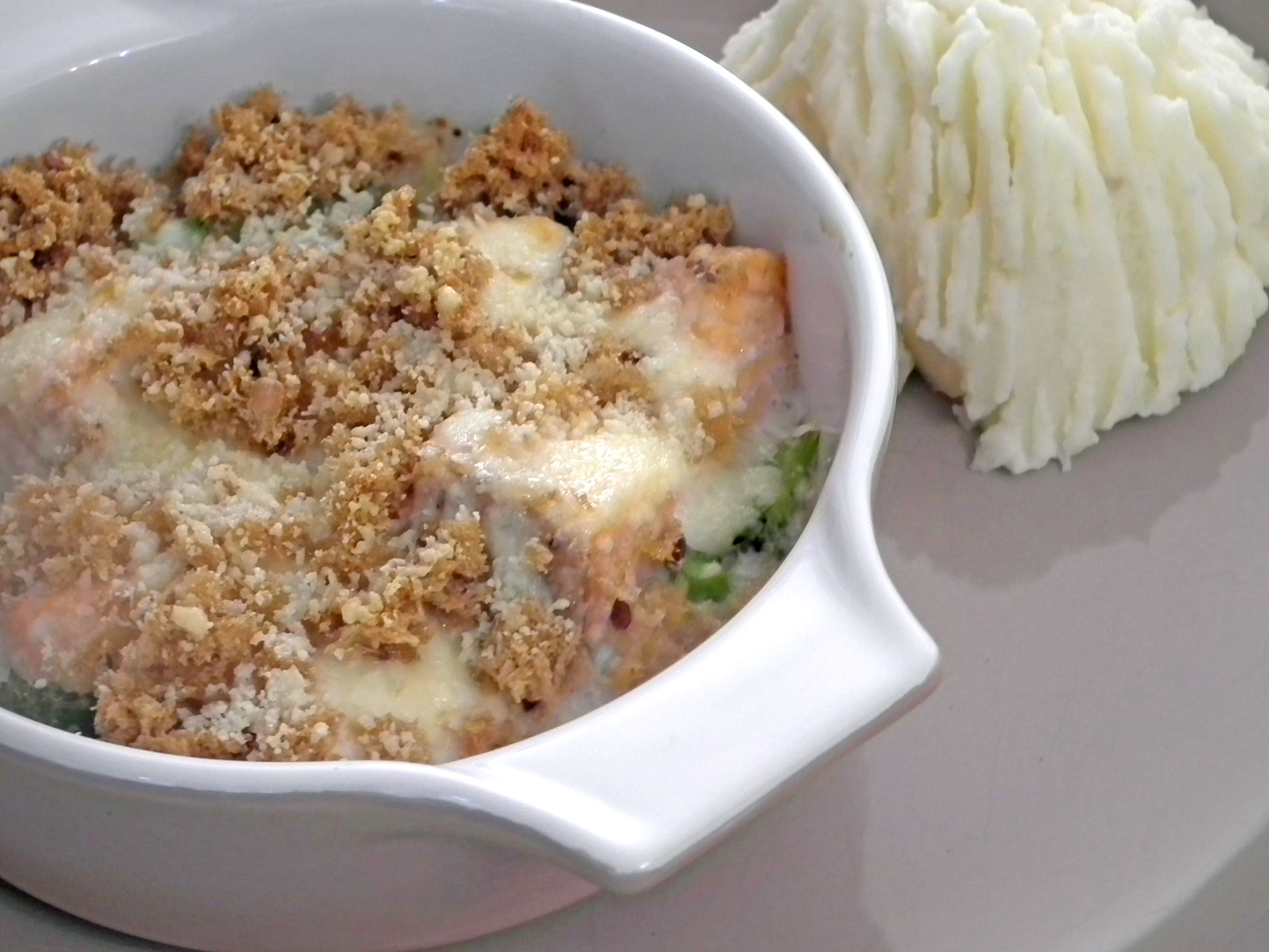 Salmon Mornay Recipe